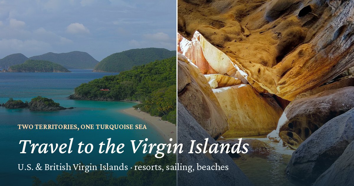 Trunk Bay on St. John beside The Baths on Virgin Gorda