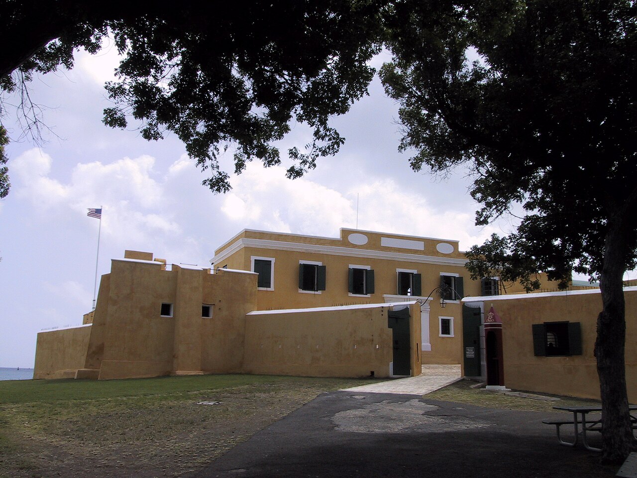 Fort Christiansvaern in Christiansted