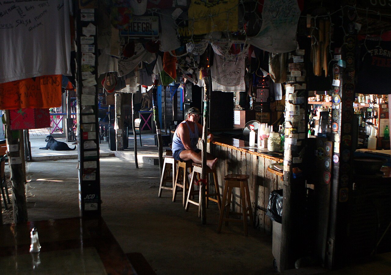 Foxy’s bar on Jost Van Dyke