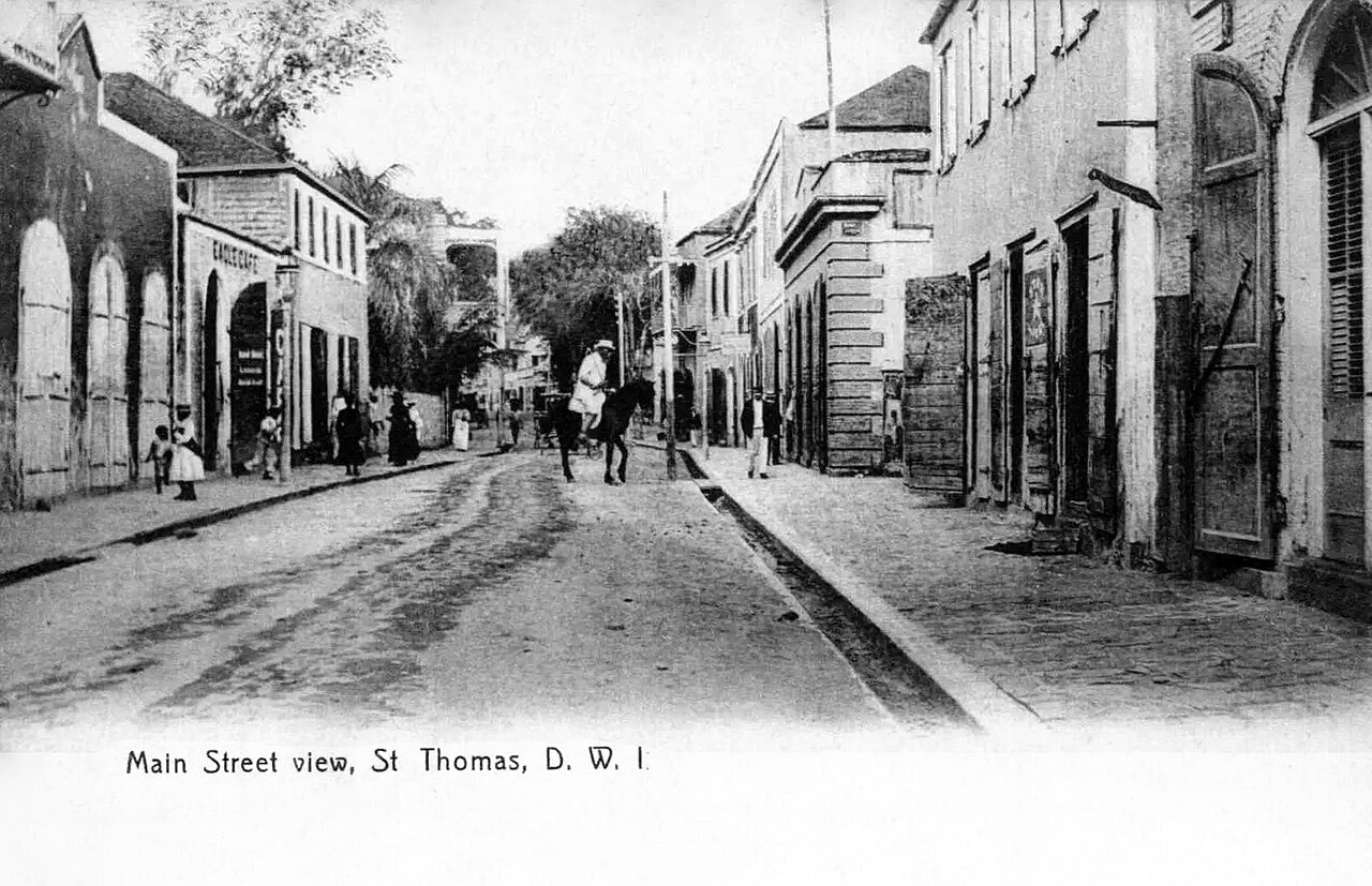 Main Street in Charlotte Amalie